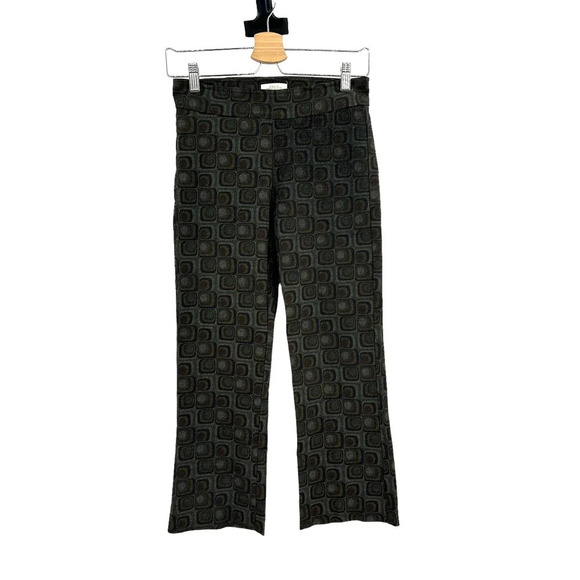 Avenue Montaigne Leo Printed‎ Geometric Print Pants Size 2 - Picture 1 of 7